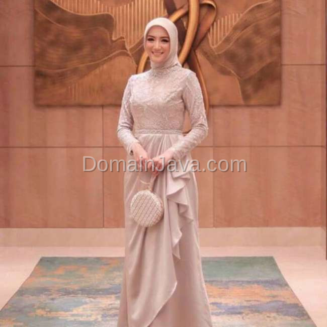 Gaun Pesta Drapery