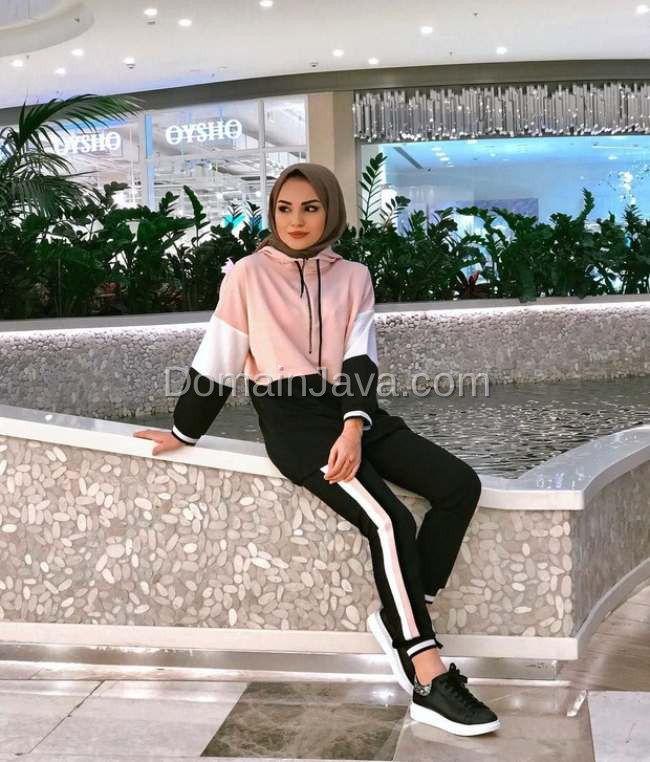 Jaket Hoodie dan Celana Training