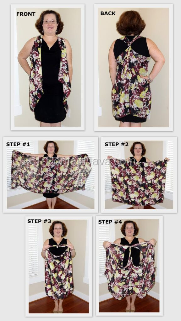 Kain Batik Jadi Rompi Panjang