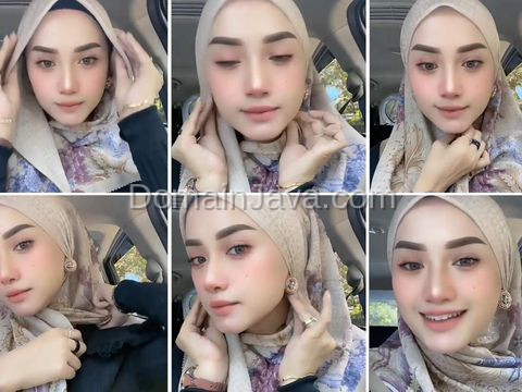 Pakai Hijab dengan Anting Untuk Terlihat Glamour dan Elegan
