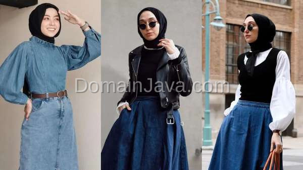 Rok Panjang Denim